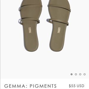 TKEES Gemma Sandals in Sage